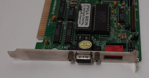 Octek PVGA1D ISA Grafikkarte (EP20038R12, WD90C30-LR, 1MB, retro, 1991) - Image 3
