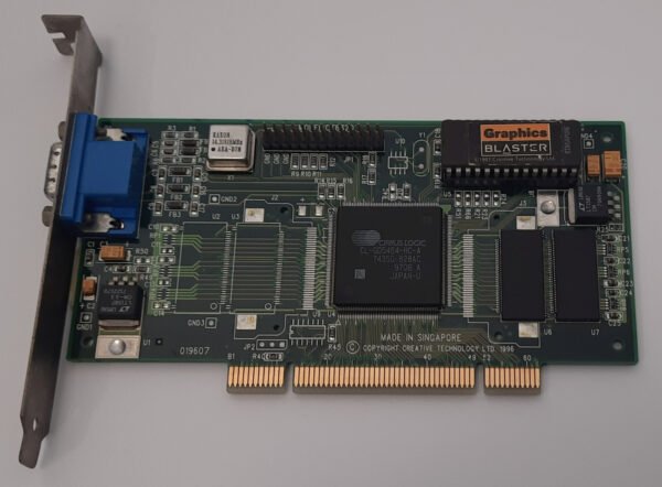 Creative CT6381 PCI Grafikkarte (CL-GD5464, Laguna3D, 4MB, RAMBUS, retro, 1997) - Image 2