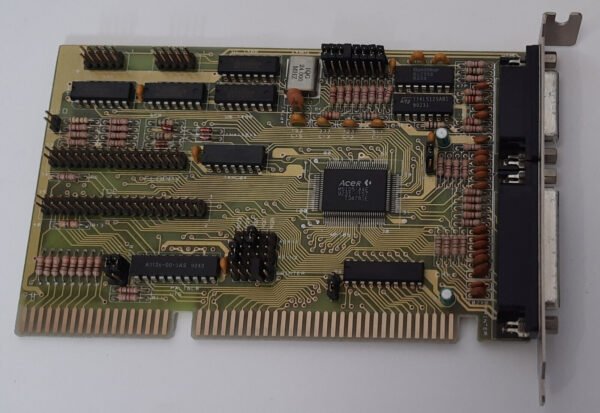 Kentech IDE-PLUS V2 Multi-I/O IDE Floppy ISA Controller (ACER M5105, retro,1992) - Image 2