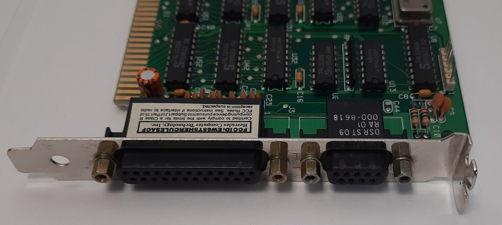 Hercules GB102 8-bit ISA Grafikkarte (HGC, monochrom, retro, 1986) - Image 3