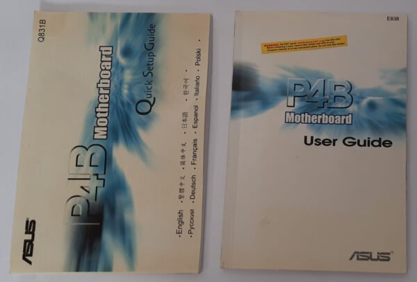 ASUS P4B Sockel 478 AGP retro Mainboard (OVP, boxed) - Image 7