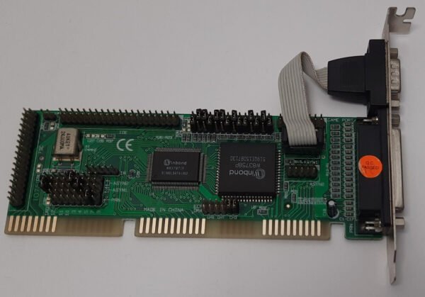 ESIO-V1.1 / IO758P ISA Multi-I/O IDE Floppy Controller (Winbond, retro, 1994) - Image 2