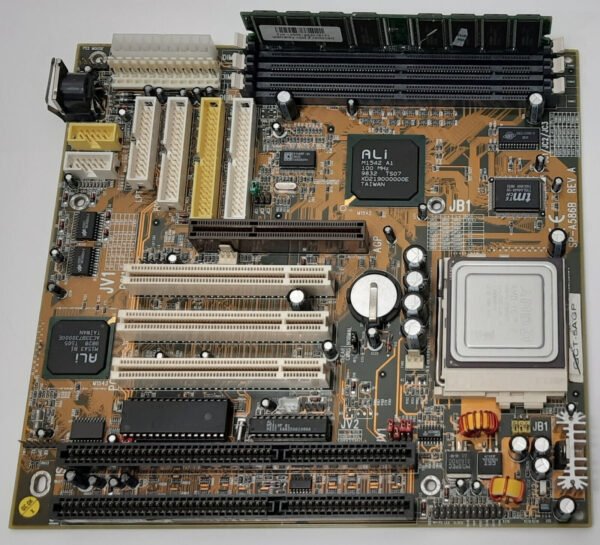 SuperPower SP-A586B Super Sockel 7 ISA AGP retro Mainboard + K6-2 350MHz + 128MB - Image 2