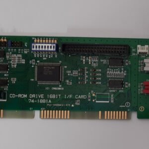 Mitsumi CD-ROM DRIVE 16BIT I/IF Card ISA Controller (74-1881A, retro, 1994)